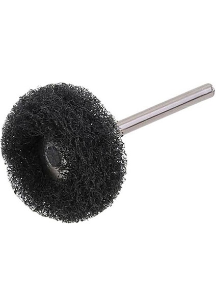 6207X5 5'li Paket Pimli Aşındırıcı Temizleme Polisaj Keçe 25MM - Siyah 400 Kum