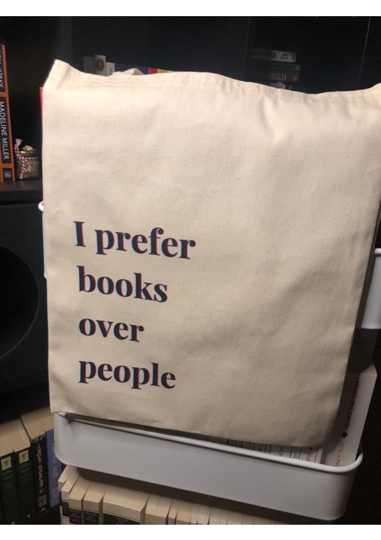 Yazılı Bez Çanta, Retro Bez Çanta, Arkadaşa Hediye, Doğum Günü Hediyesi, Baskılı Tote Bag