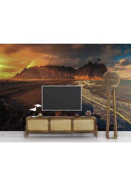 Gündoğumu Deniz Dağ Manzaralı modelleri