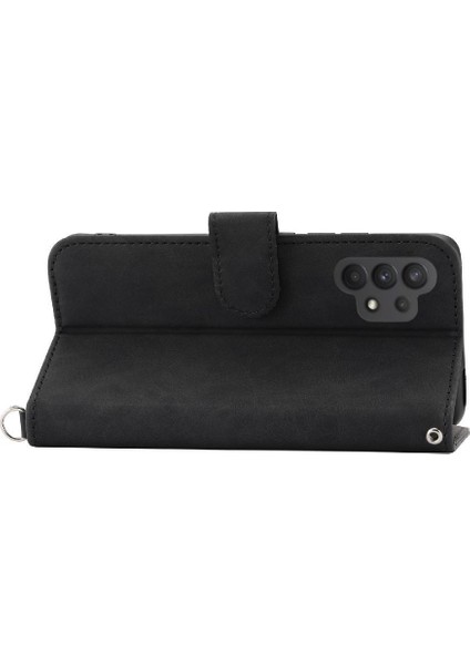 Samsung Galaxy A32 4g Darbeye Dayanıklı Bileklik Çoklu Kredi Için Flip Case (Yurt Dışından) fırsatları