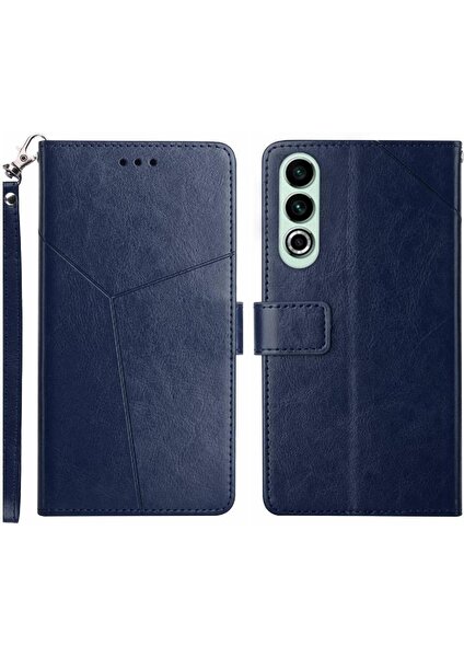 Mellow Shop Oneplus Nord Ce4 Deri Cüzdan Kickstand Için Flip Case-Dayanıklı Kapak (Yurt Dışından)