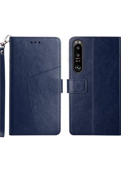 Sony Xperia 1 Vı Için Flip Case Deri Cüzdan Darbeye Tpu Kabuk Çevirme (Yurt Dışından)