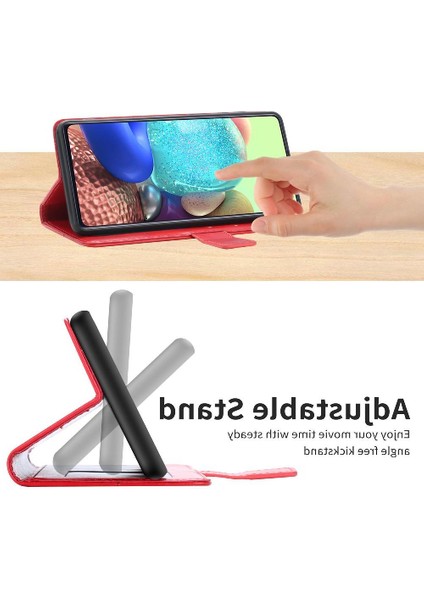 Oneplus Nord Ce4 Deri Cüzdan Kickstand Için Flip Case-Dayanıklı Kapak (Yurt Dışından)