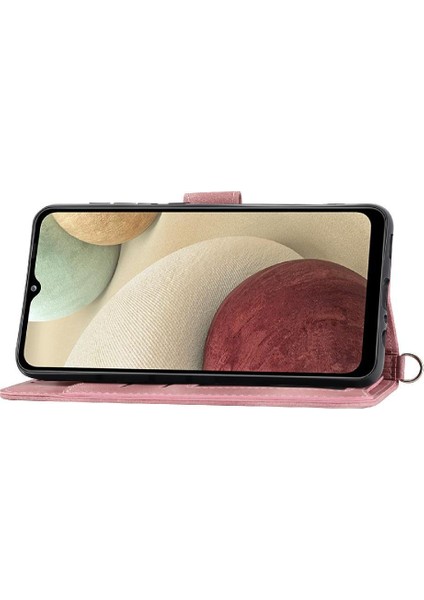 Samsung Galaxy A12 5g Bileklik Kabartmalı Darbeye Dayanıklı Çoklu Için Flip Case (Yurt Dışından) fırsatları