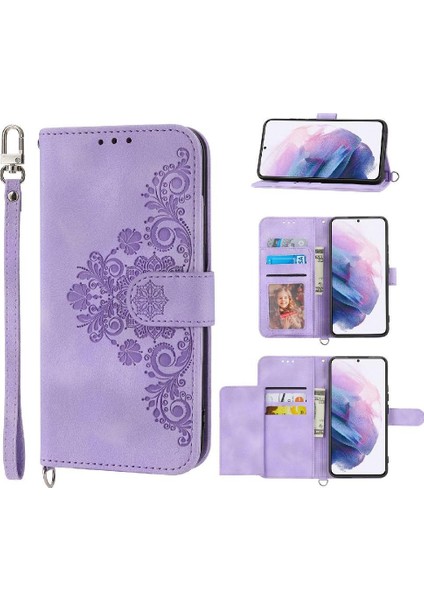 Samsung Galaxy S22 Artı Darbeye Dayanıklı Çoklu Kredi Kartı Için Flip Case (Yurt Dışından)