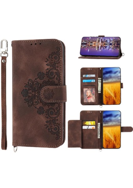 Samsung Galaxy S23 Darbeye Bileklik Kabartmalı Çoklu Için Flip Case (Yurt Dışından) modelleri