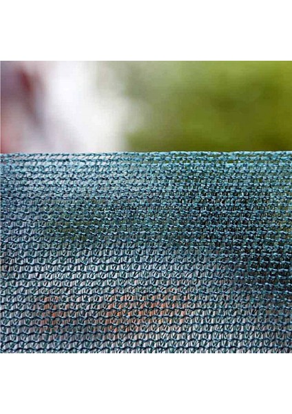 Yeşil Çit Gölgelik Filesi 1.5x60 m - Bahçe Gizleme Ağı %75 Yoğunluk, UV Koruma