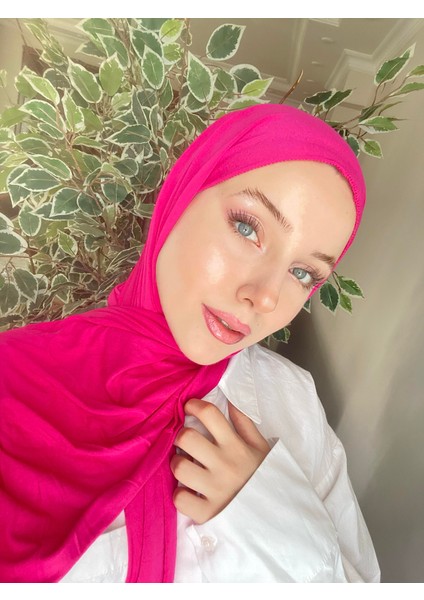 Penye Şal Fuşya