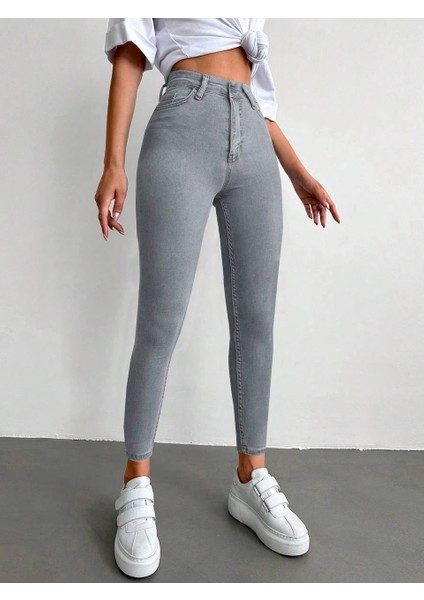 Skinnyjean Likralı Kadın Kot Pantolon