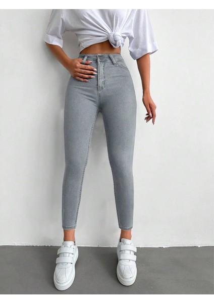 Skinnyjean Likralı Kadın Kot Pantolon