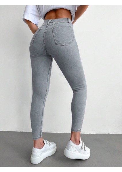 Skinnyjean Likralı Kadın Kot Pantolon