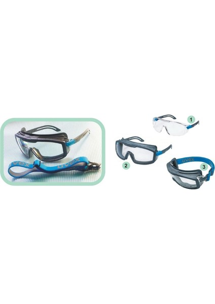 Tekno Trust I-Guard+ Kit 9143300 Google Koruyucu Gözlük