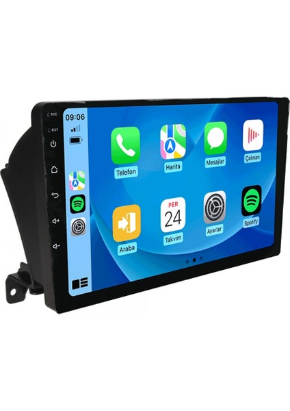 Opel Astra H Üste Takılan 9inç 2gb Ram 32 GB Hafızalı Kablosuz Carplay Androidauto Oem Multimedya Navigasyon