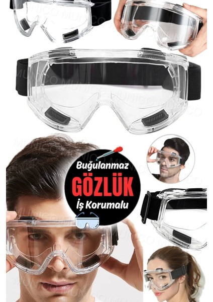 Ferah ve konforlu iş güvenlik gözlüğü, bisiklet ve sanayi kullanımına uygun