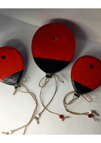 Balon Duvar Saksısı Seti Uğur Böceği Desenli fırsatları