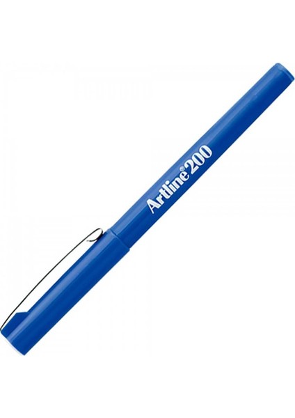 Keçe Uçlu Yazı Kalemi Uç:0,6mm Mavi 210N