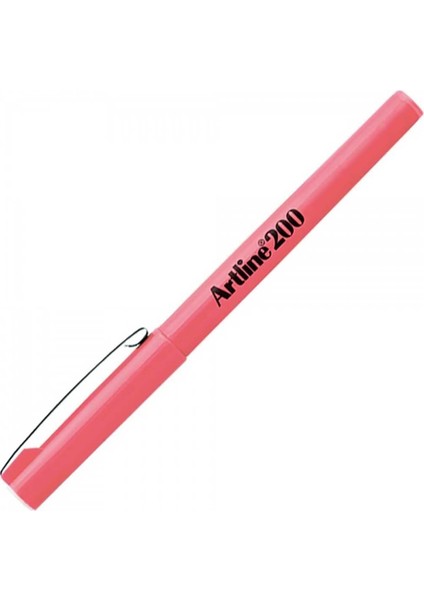 Keçe Uçlu Yazı Kalemi Uç:0,6mm Pembe 210N