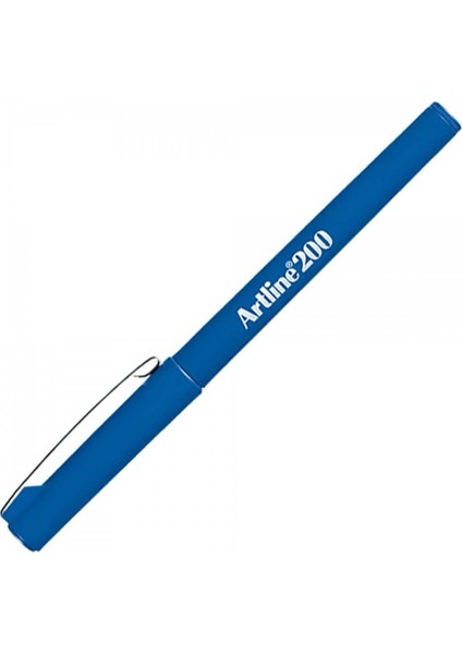 Keçe Uçlu Yazı Kalemi Uç:0,6mm Royal Mavi 210N