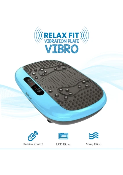 Vibro Vibration Plate Egzersiz ve Titreşimli Basen Karın Kol Bacak Spor Aleti