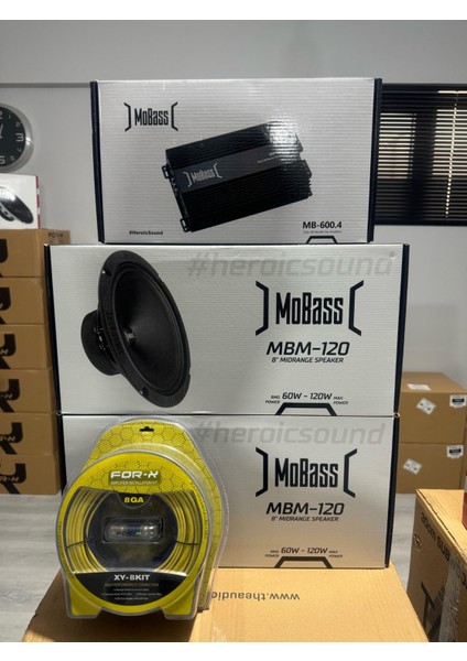 MBM-120 20CM Midrange Ses Sistemi