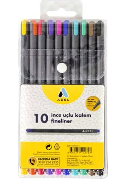Prime Ink 10’lu Klasik Fineliner
