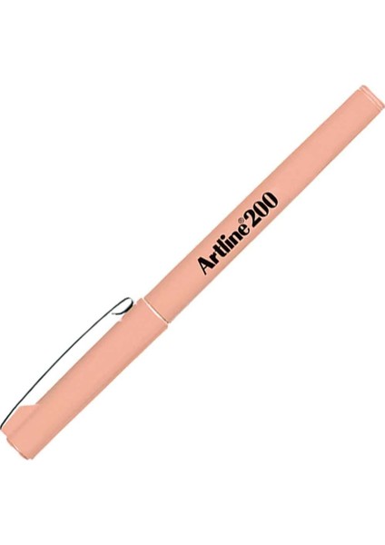 Keçe Uçlu Yazı Kalemi Uç:0,6mm Kayısı 210N