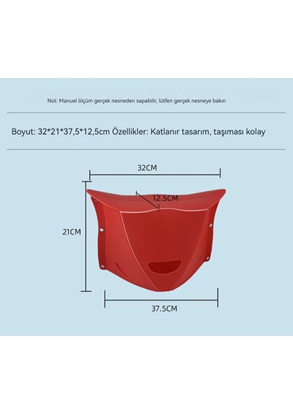 Taşınabilir Katlanır Sandalye (Yurt Dışından)