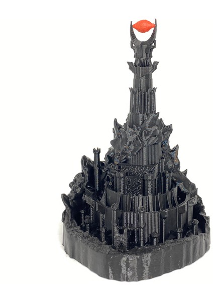 Yüzüklerin Efendisi Barad Dur Kulesi Kara Kule Lotr Dekoratif Biblo Orta Dünya 18CM fiyatları