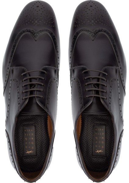 Erkek Deri Kahverengi Klasik Ayakkabı 981 0801046 Erk Ayk Y24 T.Moro indirimleri