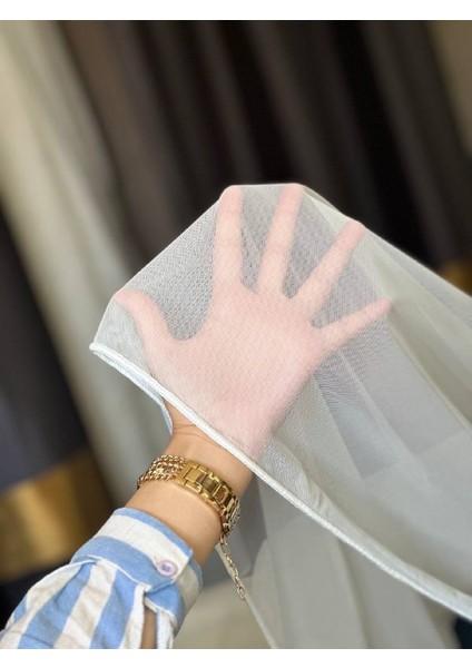 Kruvaze Tül Perde 1/3 Sık Pile modelleri