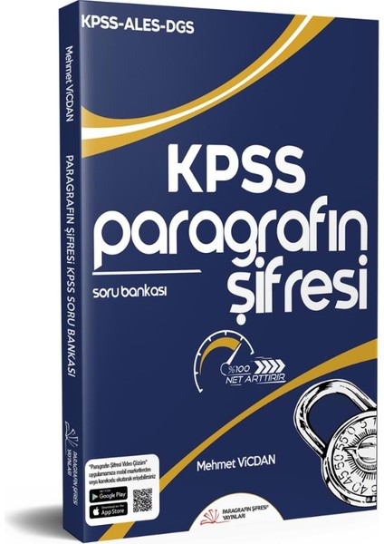 Paragrafın Şifresi Yayınları 2025 KPSS Paragrafın Şifresi Soru Bankası