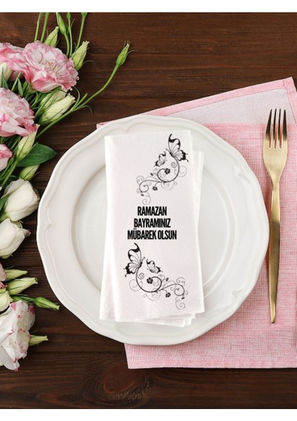 Camellia Boutique Iftar Vakti Baskılı Peçete 20 Adet