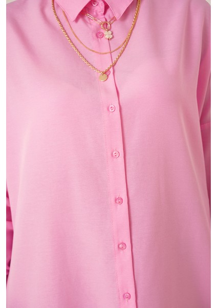 5845 Tesettür Tunik - Pembe fırsatları