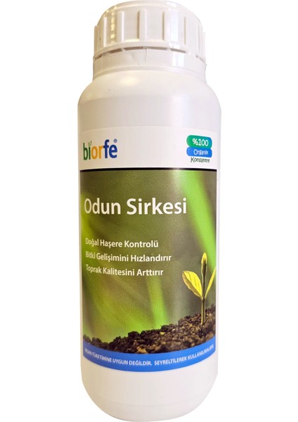 Doğal Odun Sirkesi Wood Vinegar 500 ml