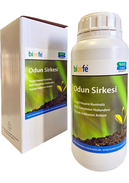 Doğal Odun Sirkesi Wood Vinegar 500 ml