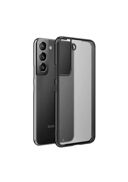 Galaxy S22 Plus Kılıf Ultra Köşe Koruması Sağlayan Arkası Mat Saydam Corvex Premium Kapak