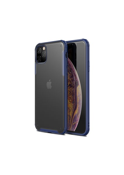 iPhone 11 Pro Sert Yapılı ve Köşe Korumalı Arkası Buğulu Şık Volks Premium Kılıf