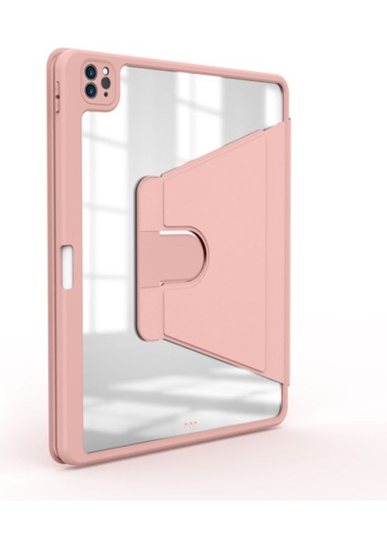 iPad Air 13 Inç M2 M3 2024 2025 Uyumlu Kılıf Simplism 360 Dönen Yatay Dikey Standlı Kalemlik Bölmeli