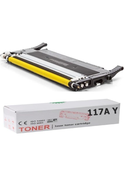 Hp Uyumlu W2072A (117A) Sarı Çipli Muadil Toner