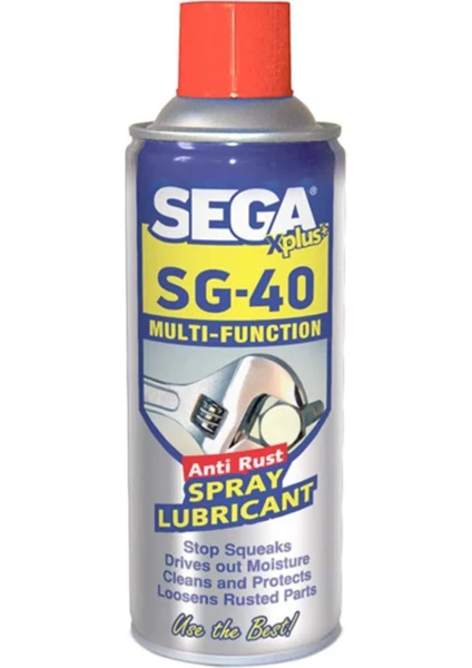 Sega Çok Amaçlı Yağlama ve Pas Sökücü Sprey Pipetli 450 ml