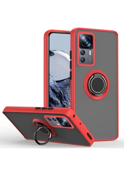 Xiaomi Mi 12T Kılıf Montreal Yüzüklü Mat Kapak