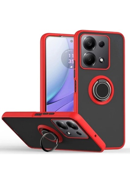 Xiaomi Redmi Note 13 Pro 4g Kılıf Montreal Yüzüklü Mat Kapak