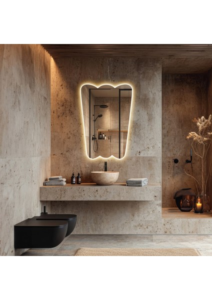 LED Aydınlatmalı Banyo Aynası