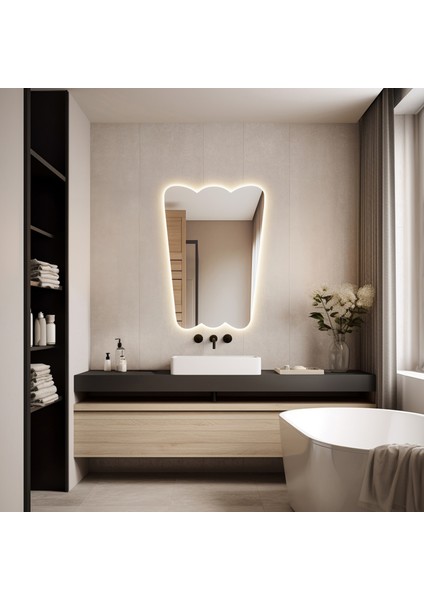 LED Aydınlatmalı Banyo Aynası