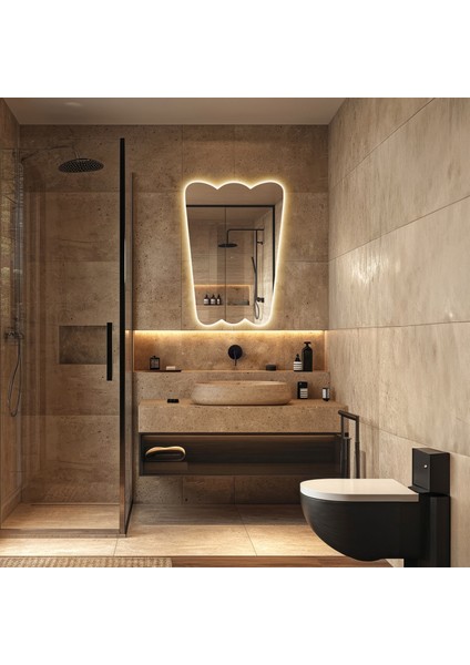 LED Aydınlatmalı Banyo Aynası