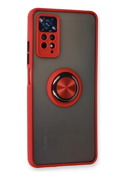 Xiaomi Redmi Note 12 Pro 4g Kılıf Montreal Yüzüklü Mat Kapak