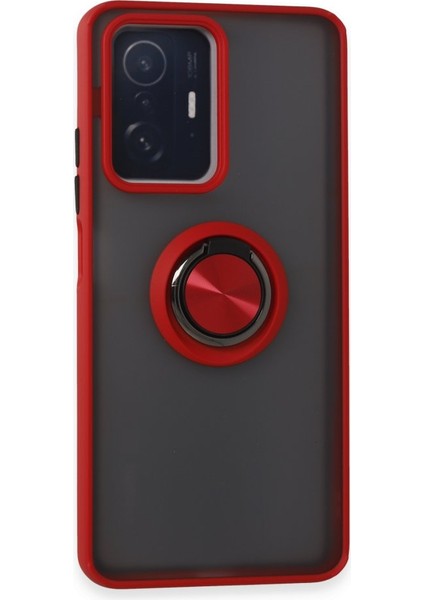 Xiaomi Mi 11T Pro Kılıf Montreal Yüzüklü Mat Kapak