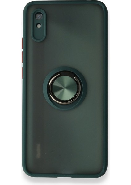 Xiaomi Redmi 9A Kılıf Montreal Yüzüklü Mat Kapak