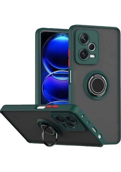 Xiaomi Redmi Note 12 Pro 5g Kılıf Montreal Yüzüklü Mat Kapak