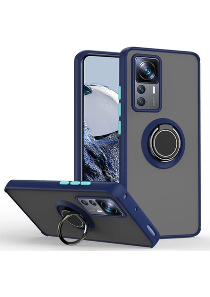 Xiaomi Mi 12T Kılıf Montreal Yüzüklü Mat Kapak